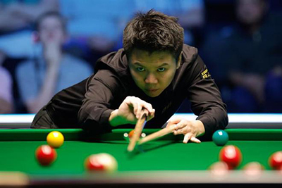 英格兰公开赛1/4决赛战罢:艾伦惊天“让4追5” 四强出炉