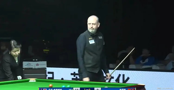 【斯诺克要闻】决胜局单杆定乾坤!威廉姆斯5-4险胜肖国栋