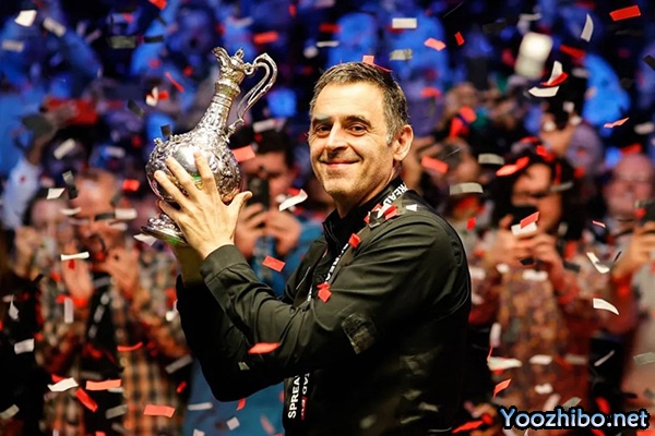 2024世界大奖赛 奥沙利文10-7特鲁姆普,收获排名赛41冠,实现14连胜,赛季胜率高达86%!