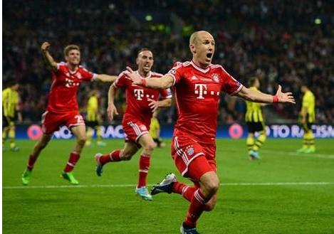 罗本在12/13欧冠决赛之中绝杀<a href=/zuqiulanmu/dortmund/ target=_blank class=infotextkey>多特蒙德</a>，为拜仁获得冠军